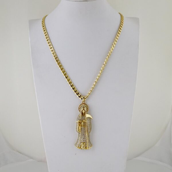 Cadena de Hombre en Acero Bañada en Oro 14k – MCH1