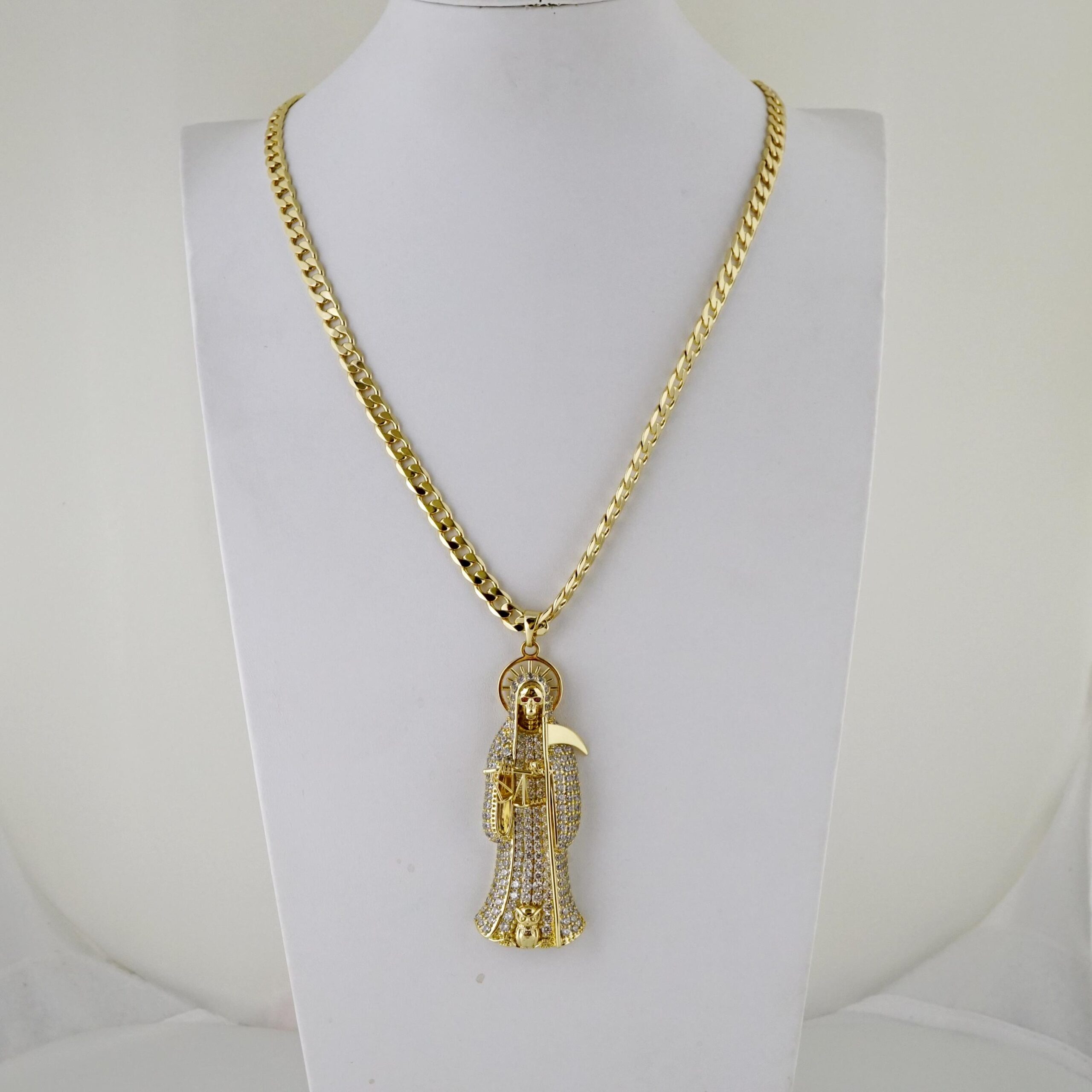 Cadena de Hombre en Acero Bañada en Oro 14k – MCH1