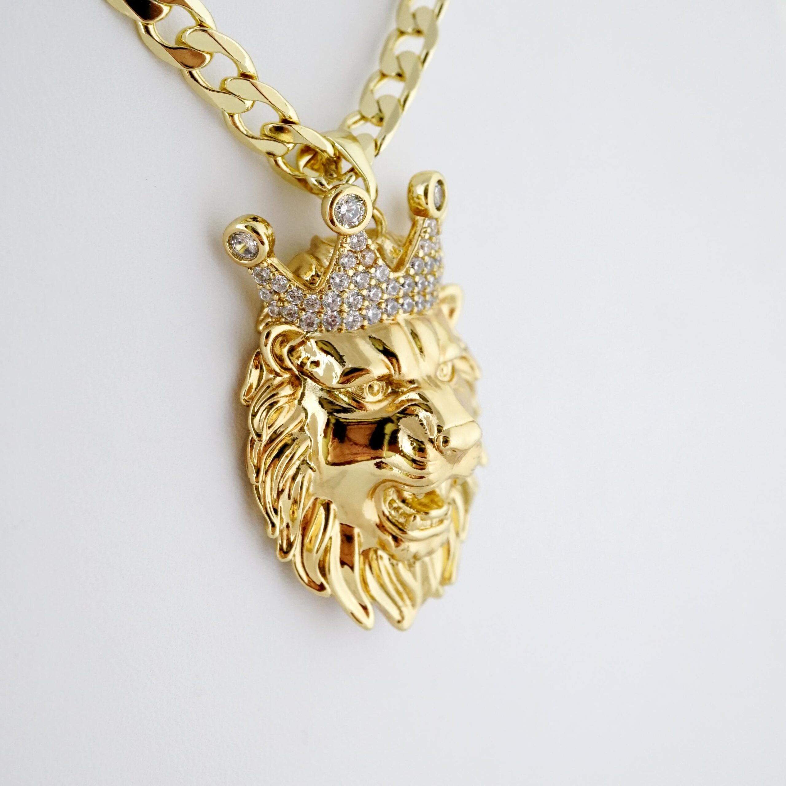 Cadena de Hombre en Acero Bañada en Oro 14k – MCH077 - Imagen 2