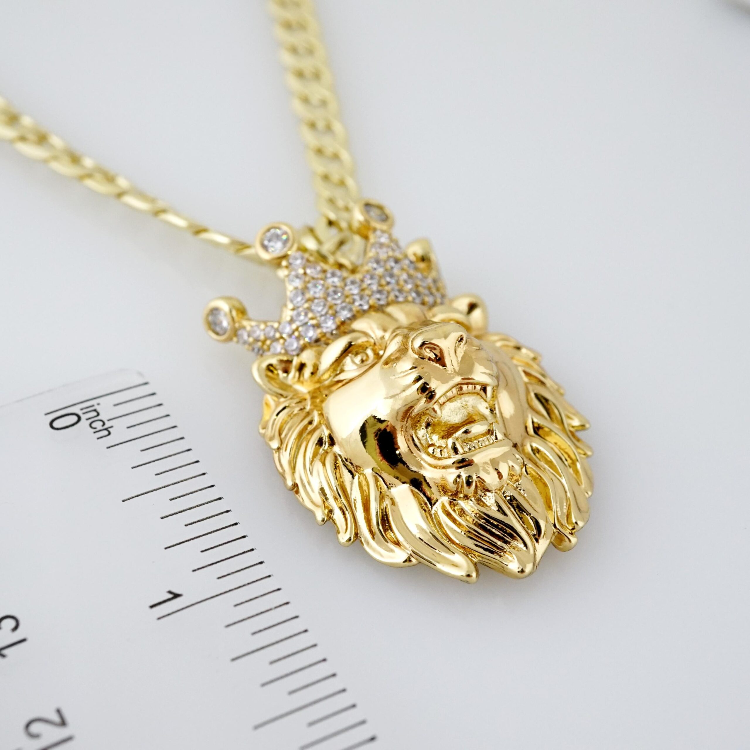 Cadena de Hombre en Acero Bañada en Oro 14k – MCH077 - Imagen 3