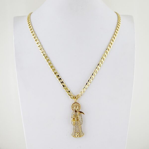 Cadena de Hombre en Acero Bañada en Oro 14k – MCH080