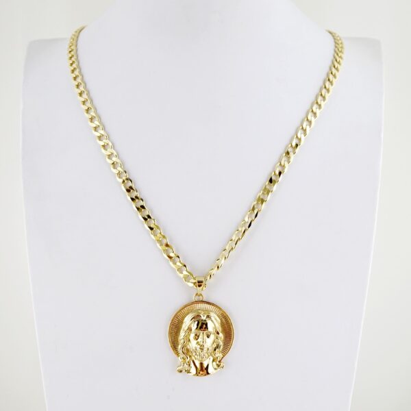 Cadena de Hombre en Acero Bañada en Oro 14k – MCH089