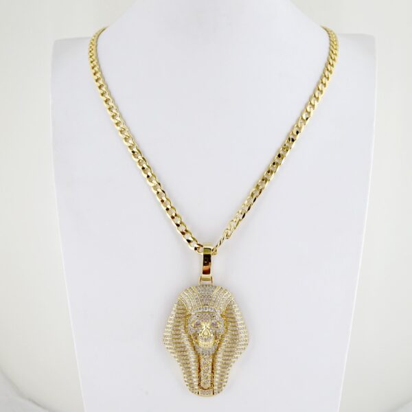 Cadena de Hombre en Acero Bañada en Oro 14k – MCH082