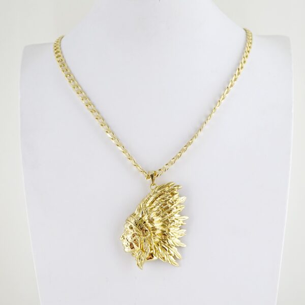 Cadena de Hombre en Acero Bañada en Oro 14k – MCH086