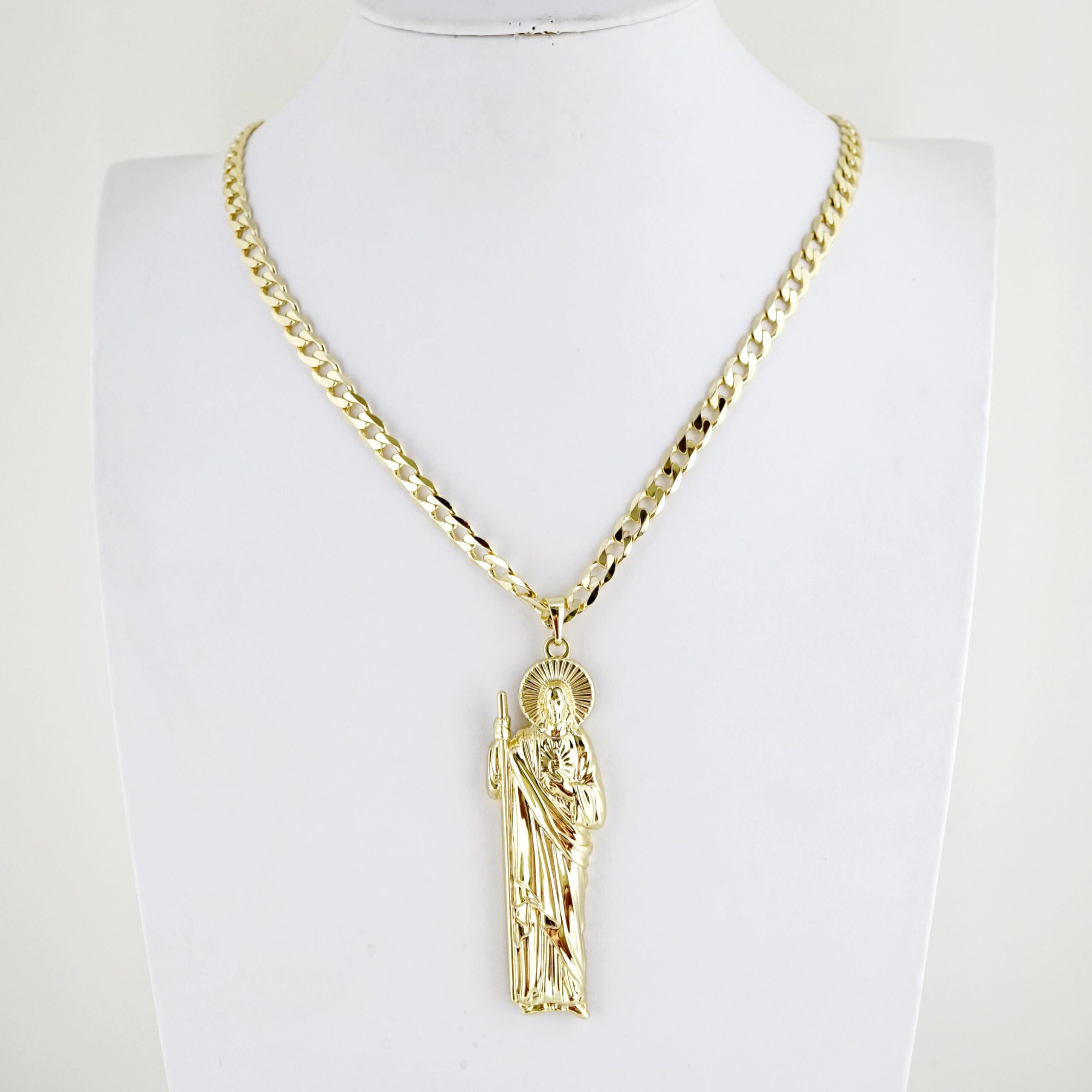 Cadena de Hombre en Acero Bañada en Oro 14k – MCH091