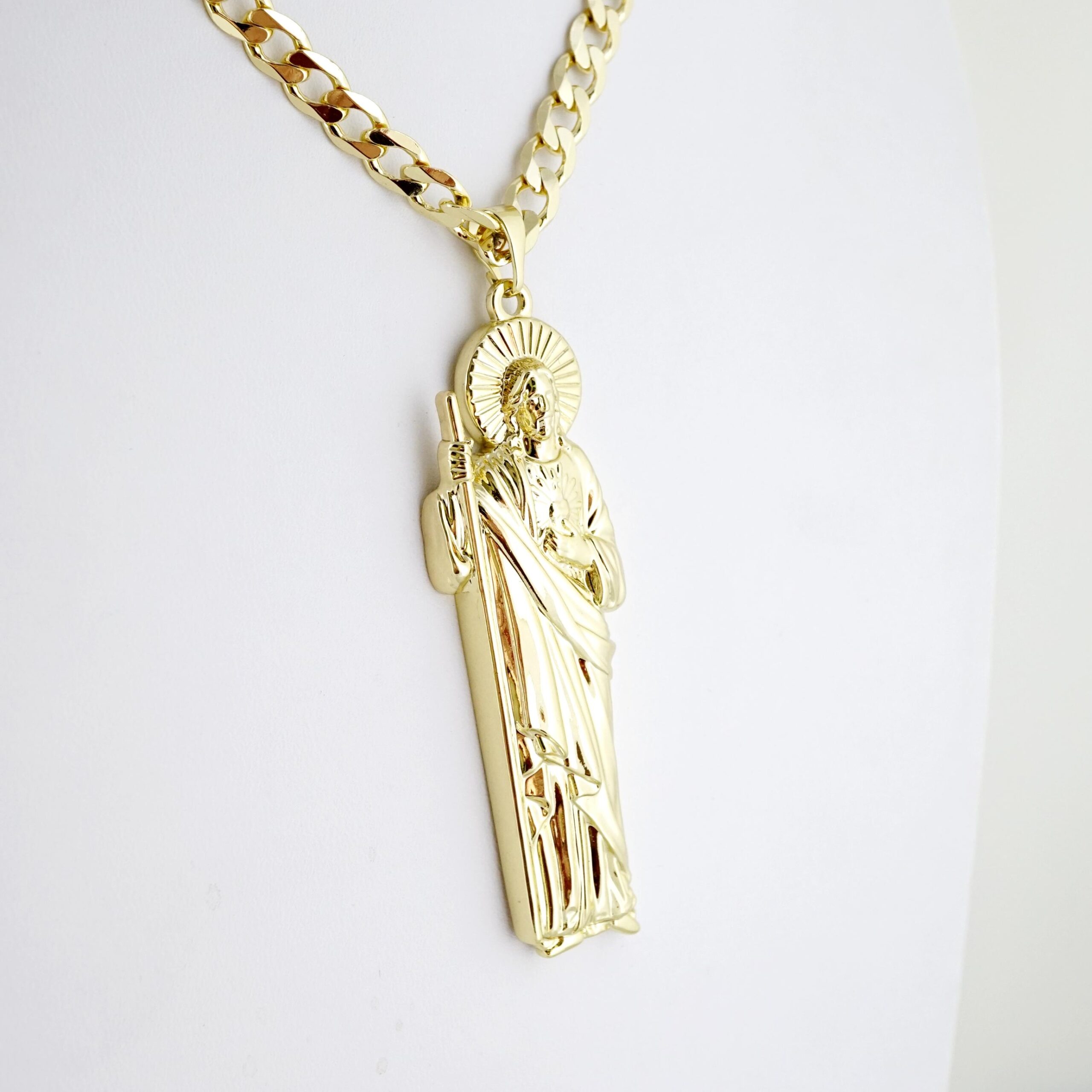 Cadena de Hombre en Acero Bañada en Oro 14k – MCH091 - Imagen 2