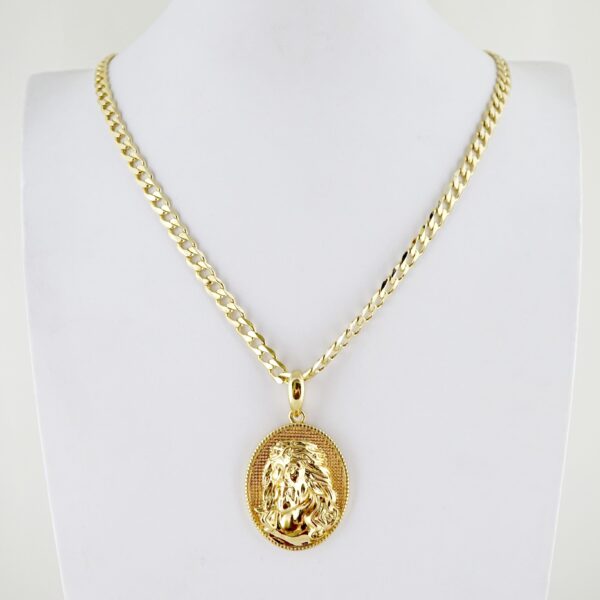 Cadena de Hombre en Acero Bañada en Oro 14k – MCH092