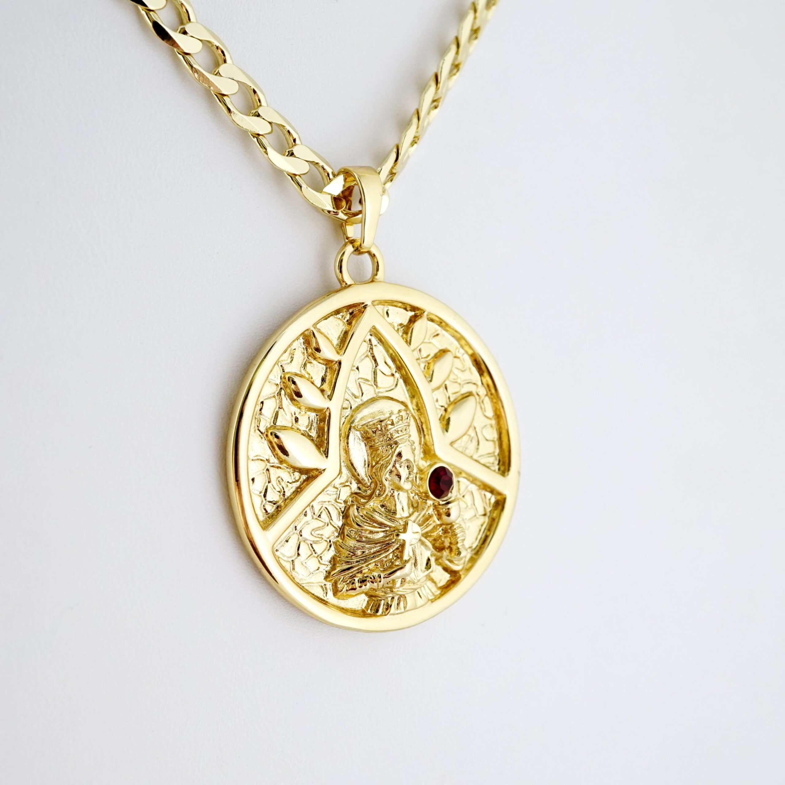 Cadena de Hombre en Acero Bañada en Oro 14k – MCH088 - Imagen 2