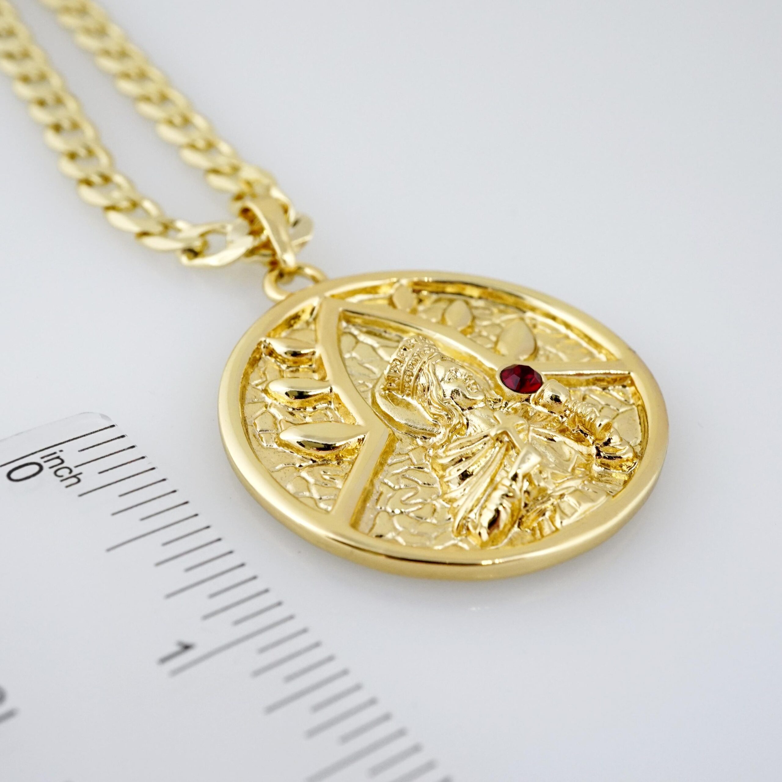 Cadena de Hombre en Acero Bañada en Oro 14k – MCH088 - Imagen 3