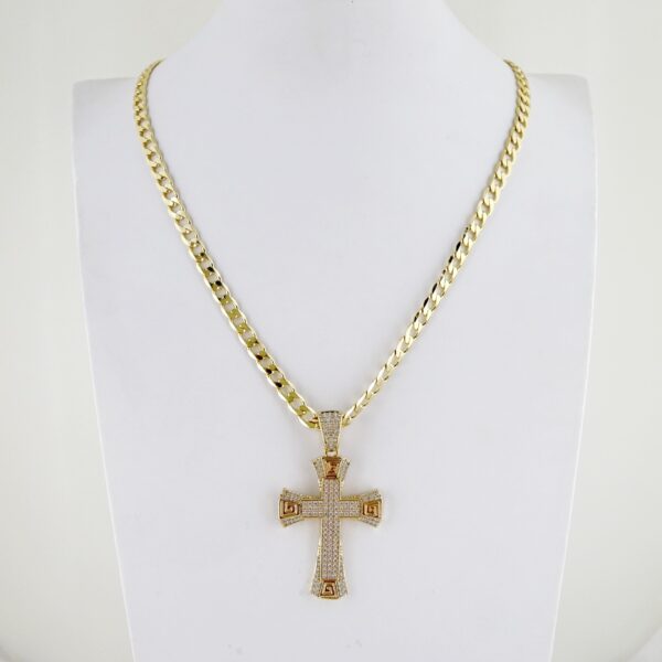 Cadena de Hombre en Acero Bañada en Oro 14k – MCH093