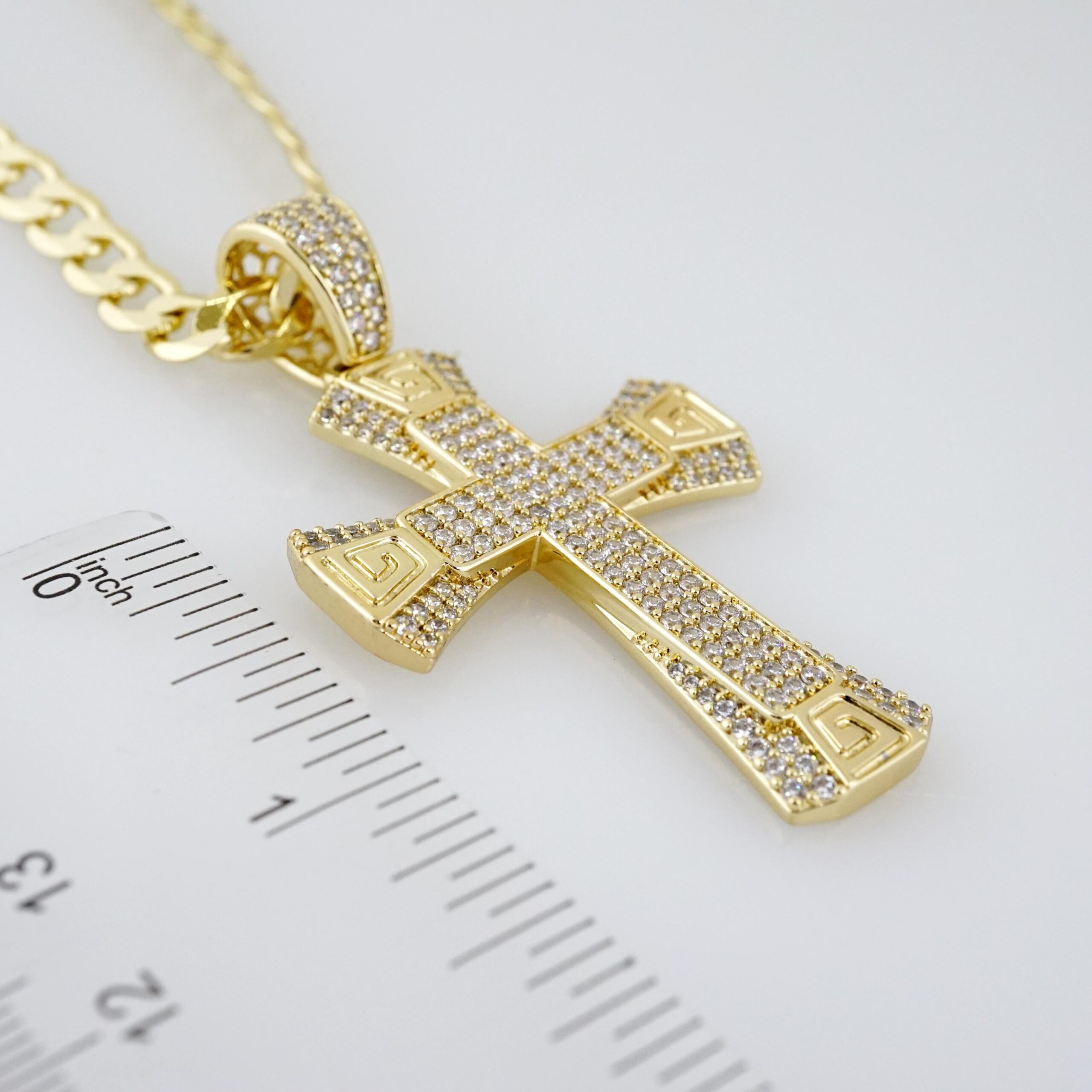 Cadena de Hombre en Acero Bañada en Oro 14k – MCH093 - Imagen 3