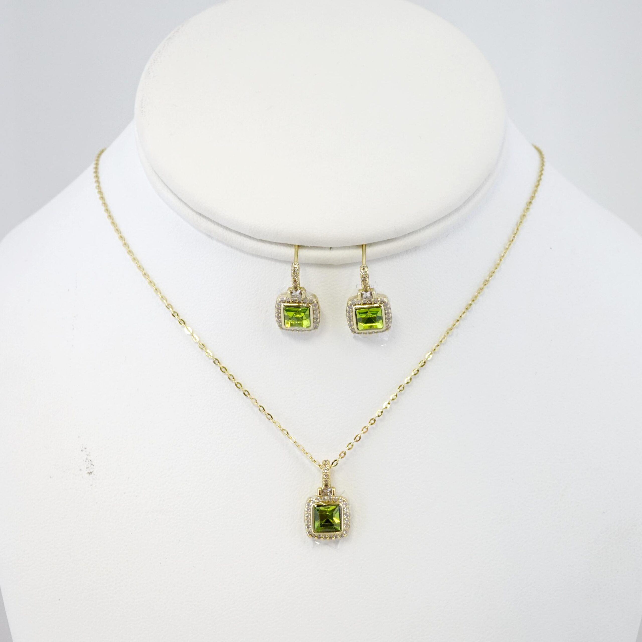 Set de Acero Inoxidable Bañado en Oro 14k - SET052-2