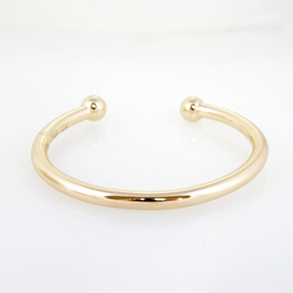 Pulso de Acero Bañado en Oro 14k - BA116