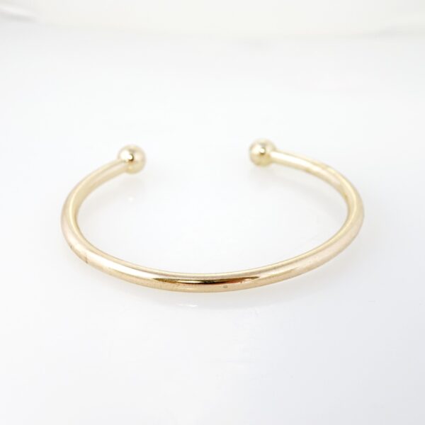 Pulso de Acero Bañado en Oro 14k - BA117