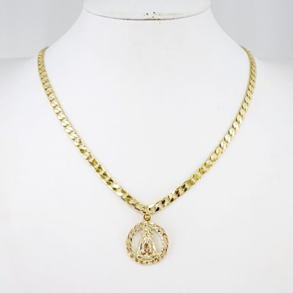 Cadena de Hombre en Acero Bañada en Oro 14k – MCH095