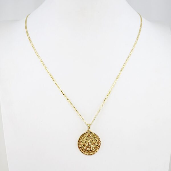 Cadena de Hombre en Acero Bañada en Oro 14k – MCH098