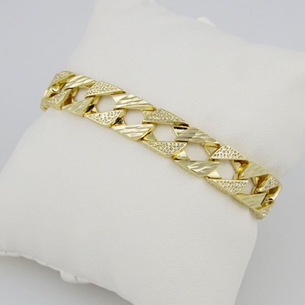 Bracelets Woman/ Manillas Mujer/  14K Real Color///  Zircon Stone///  FREE SHIPPING OVER $50.00 DOLLAR PURCHASE///B0068