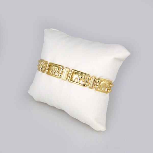 Bracelets Woman/ Pulseras Dama/  Zircon Stone/ 14K Real Color// B276