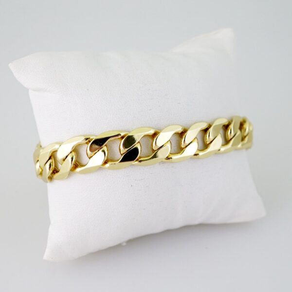B1547 Bracelet - Pulseras - Plain - 14K Real Color