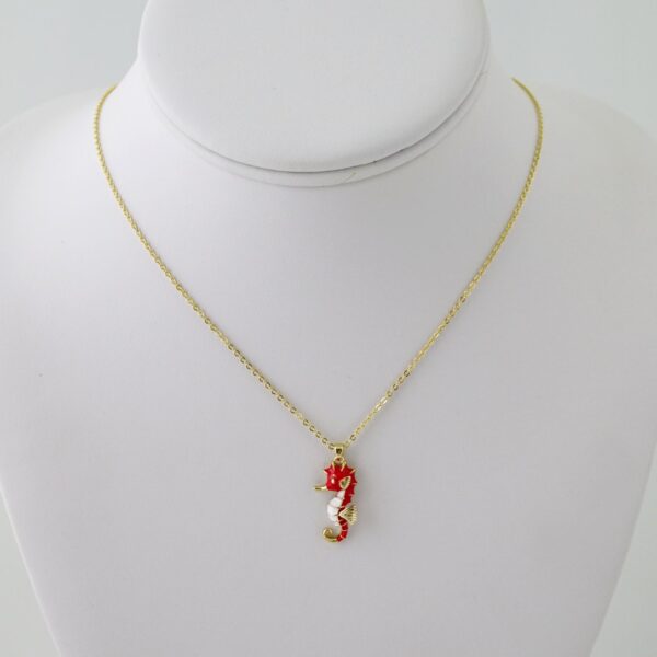 SET1735 Cadenas - Colgante - Aretes - Chain W - Pendants- Earrings - 14K Real Color - Zircon Stone - 2mmx45cm
