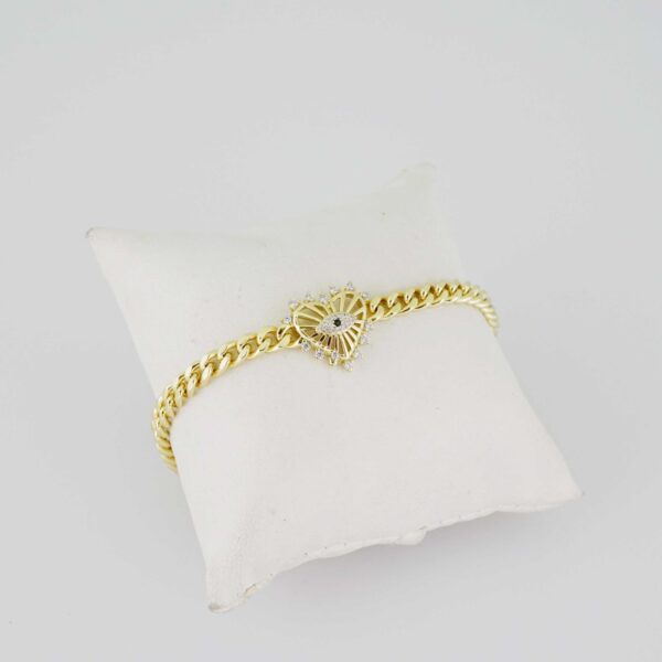 B1386 Bracelet - Pulseras - Zircon Stone - 14K Real Color