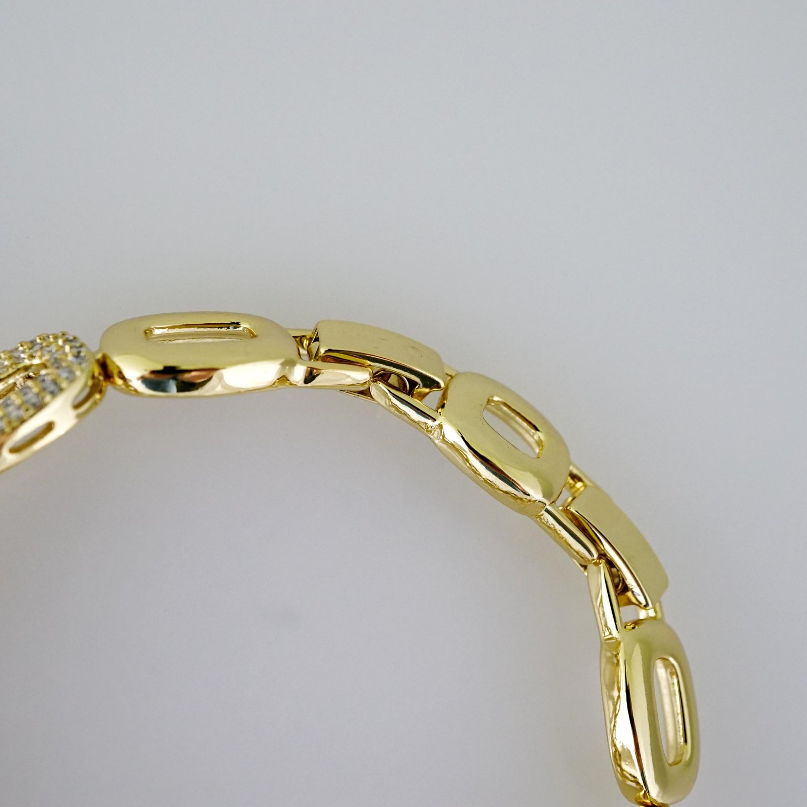 B1785 Bracelet - Pulseras - Zircon Stone - 14K Real Color - Image 3