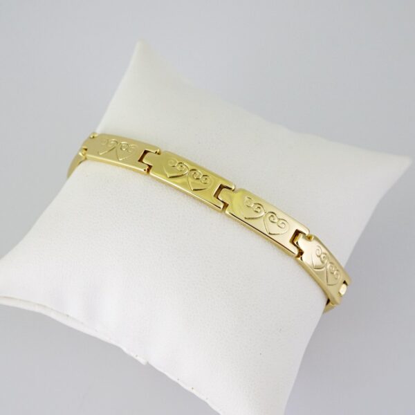 B1787 Bracelet - Pulseras - Plain - 14K Real Color