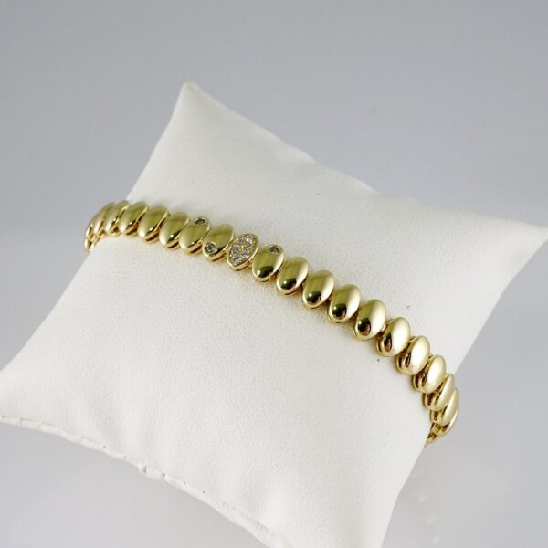 B1806 Bracelet - Pulseras - Zircon Stone - 14K Real Color