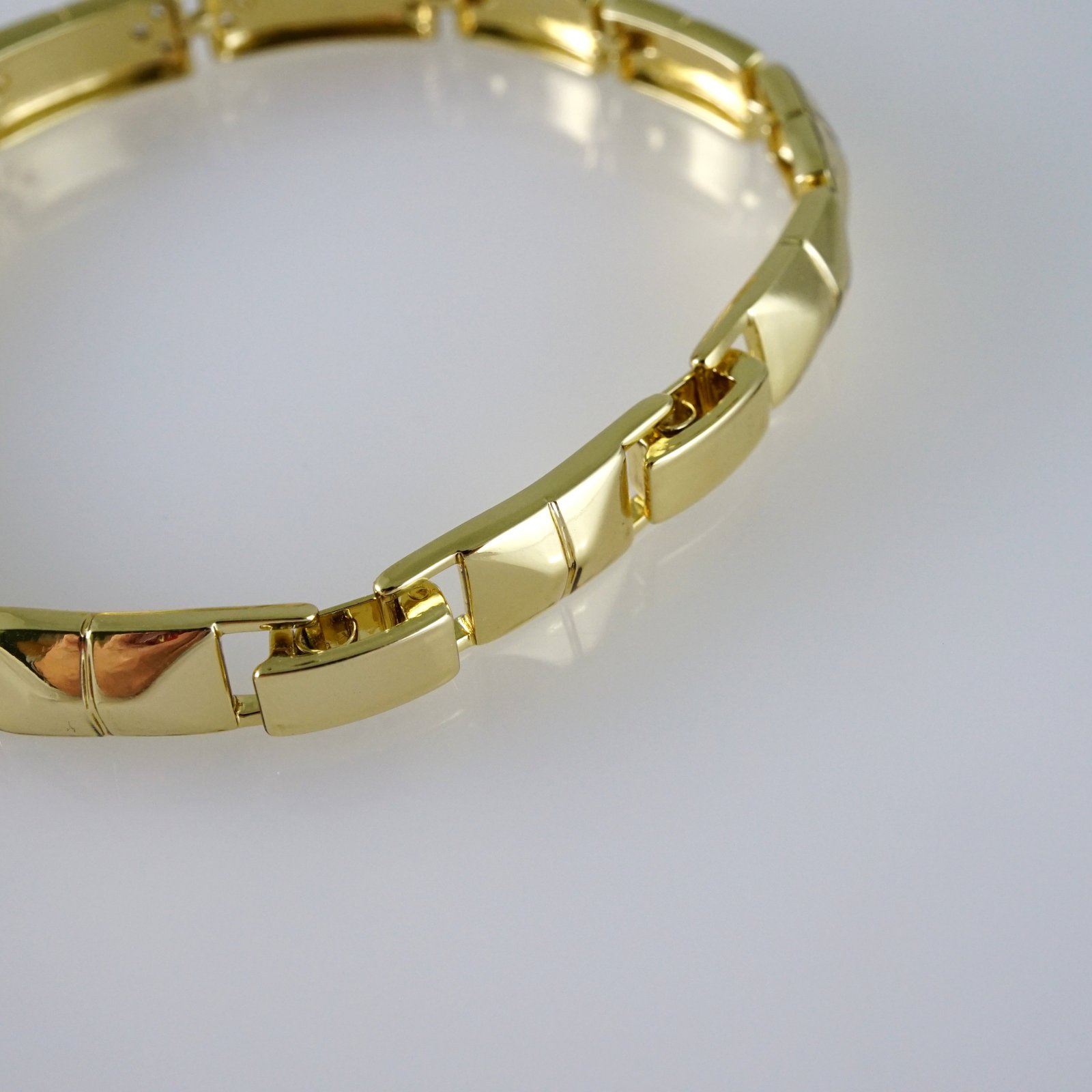 B1807 Bracelet - Pulseras - Zircon Stone - 14K Real Color - Image 3