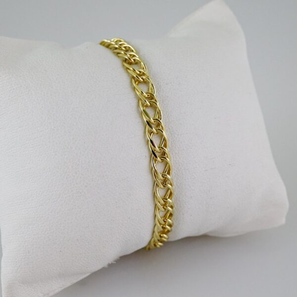 B1571 Bracelet - Pulseras - Plain - 14K Real Color