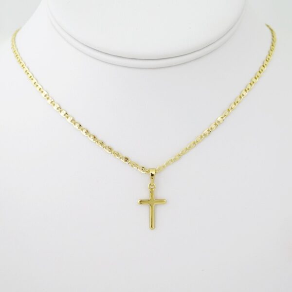 SET1493  Cadenas & Colgantes - Chain & Pendants - 14K Real Color - Plain - 2mmX45cm