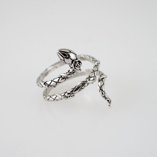 R689 RING - ANILLO - Zircon Stone - SILVER COLOR - AJUSTABLE