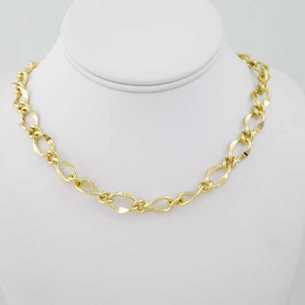 SET1503 Gargantilla - Choker W - Zircon Stone - 14K Real Color