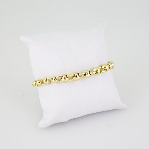 B1406 Bracelet - Pulseras - Plain - 14K Real Color