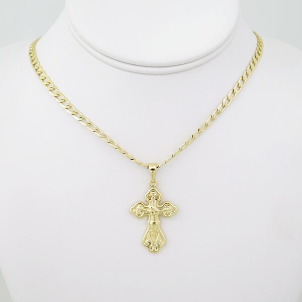 SET1517 Cadenas & Colgantes - Chain - Pendants -  14K Real Color - Zircon Stone - 5mmX60cm
