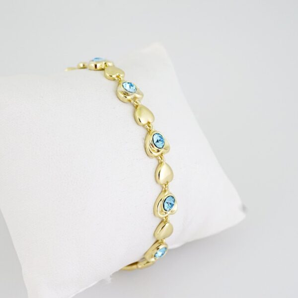 B1507 Bracelet - Pulseras - Zircon Stone - 14K Real Color
