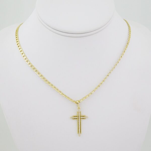 SET1530 Cadenas & Colgantes - Chain W - Pendants - 14K Real Color 3mmX60cm