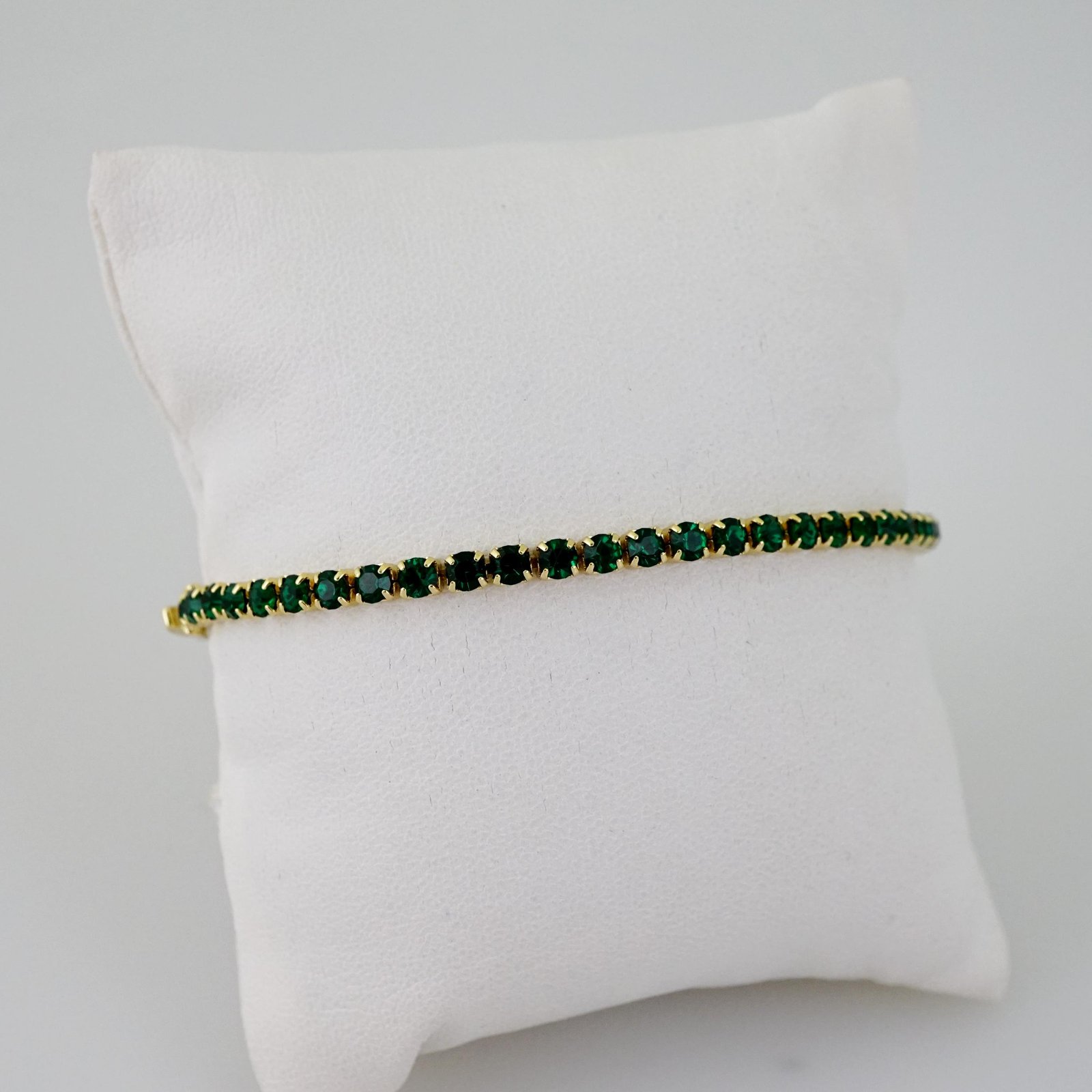 B1512 Bracelet - Pulseras - Zircon Stone - 14K Real Color