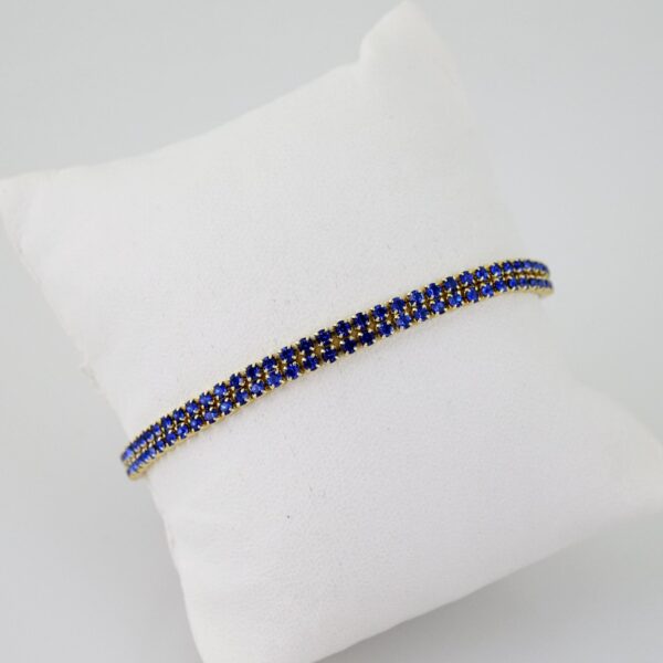 B1513 Bracelet - Pulseras - Zircon Stone - 14K Real Color