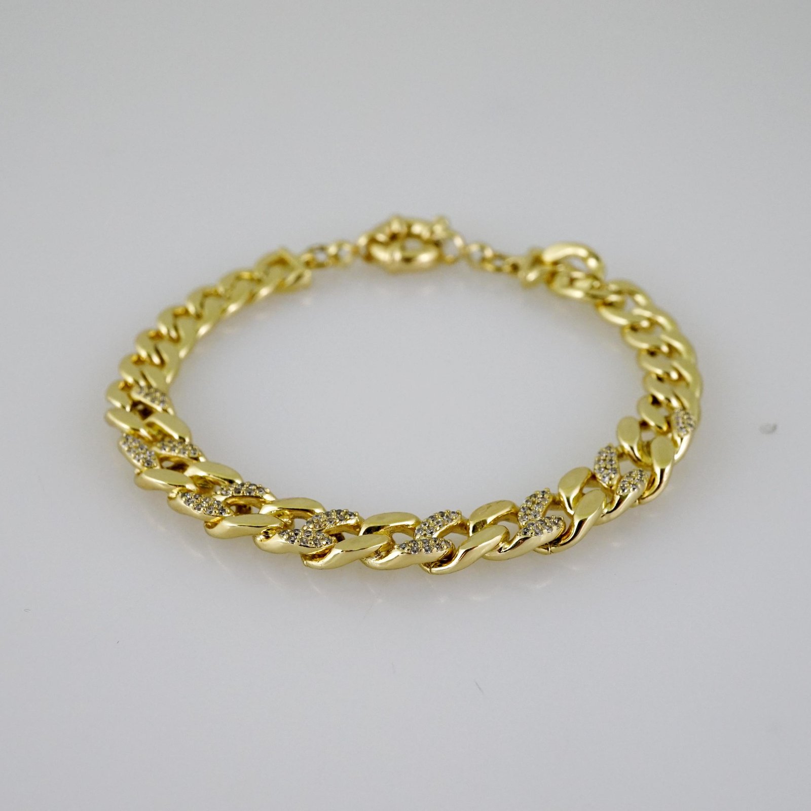B1647 Bracelet - Pulseras - Zircon Stone - 14K Real Color - Image 2