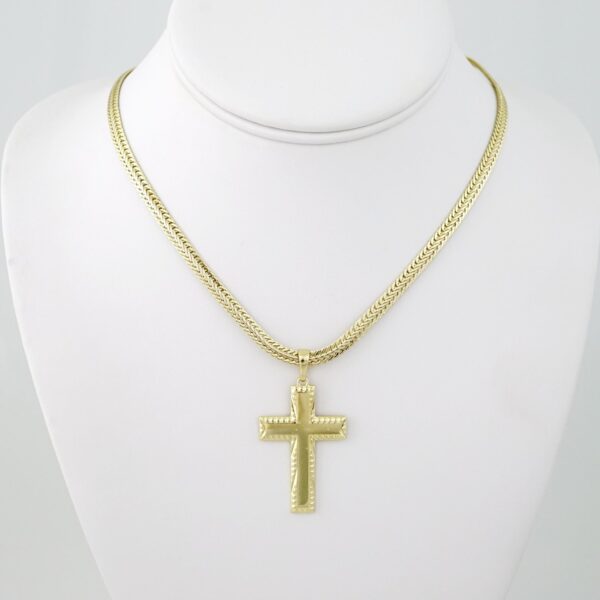 SET1571 Gargantilla - Choker W - Plain - 14K Real Color