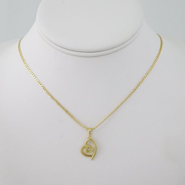 SET1583 Cadenas & Colgantes - Chain - Pendants - Plain - 14K Real Color - 2mmX50cm