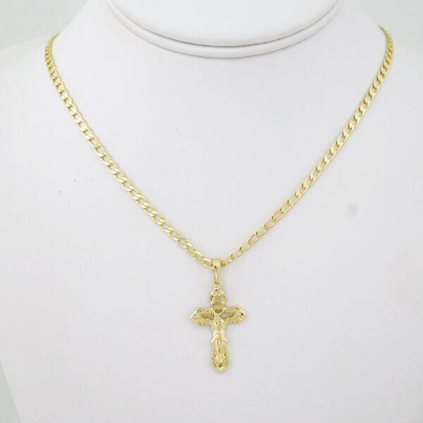 SET1782 Cadenas & Colgantes - Chain - Pendants -  14K Real Color -Plain  3mmX60cm