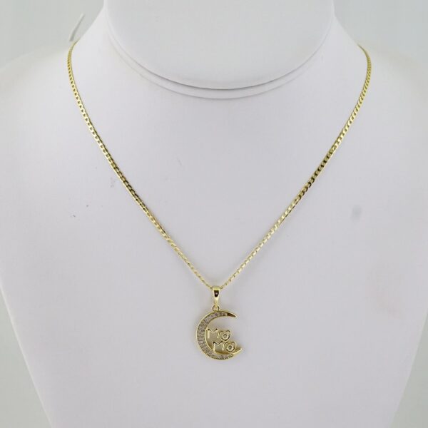 SET1794  Cadenas & Colgantes - Chain - Pendants - Zircon Stone - 14K Real Color - 2mmX50cm