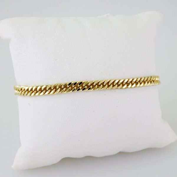 B1454 Bracelet - Pulseras - Plain - 14K Real Color