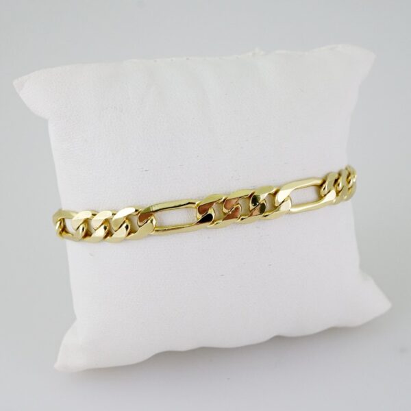 B1457 Bracelet - Pulseras - Plain - 14K Real Color