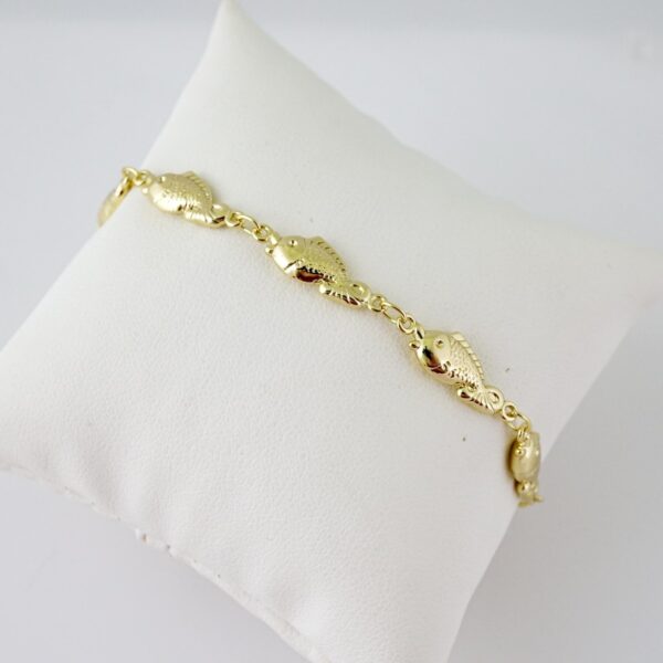 B1696 Bracelet - Pulseras - Zircon Stone - 14K Real Color