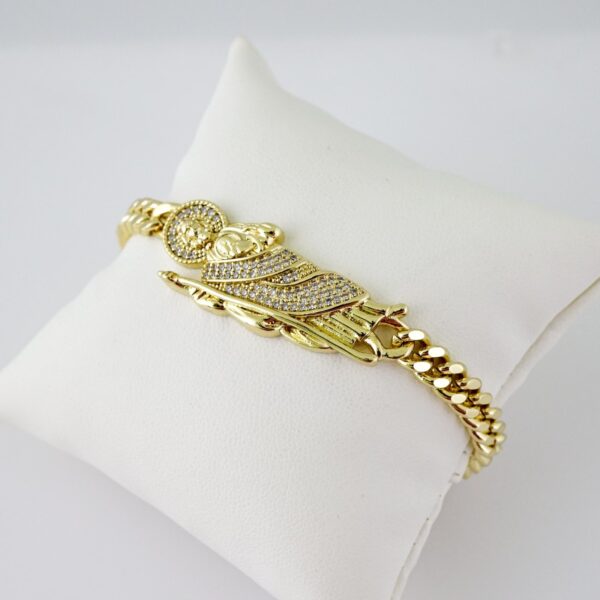 B1705 Bracelet - Pulseras - Zircon Stone - 14K Real Color