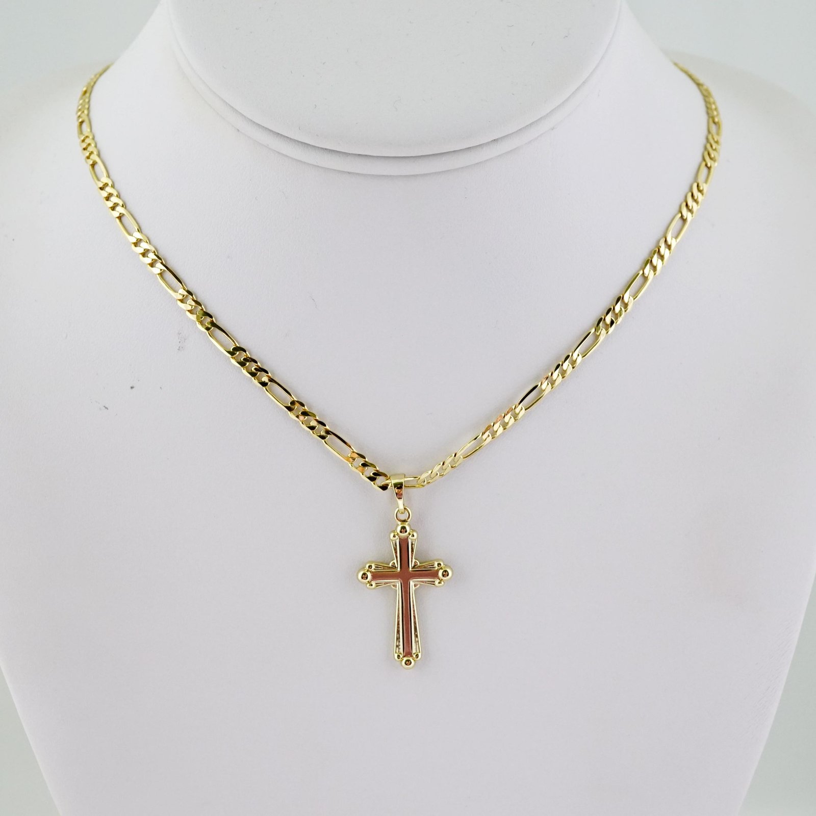 SET1817 Cadenas & Colgantes - Chain - Pendants - Zircon Stone - 14K Real Color - 3mmX50cm