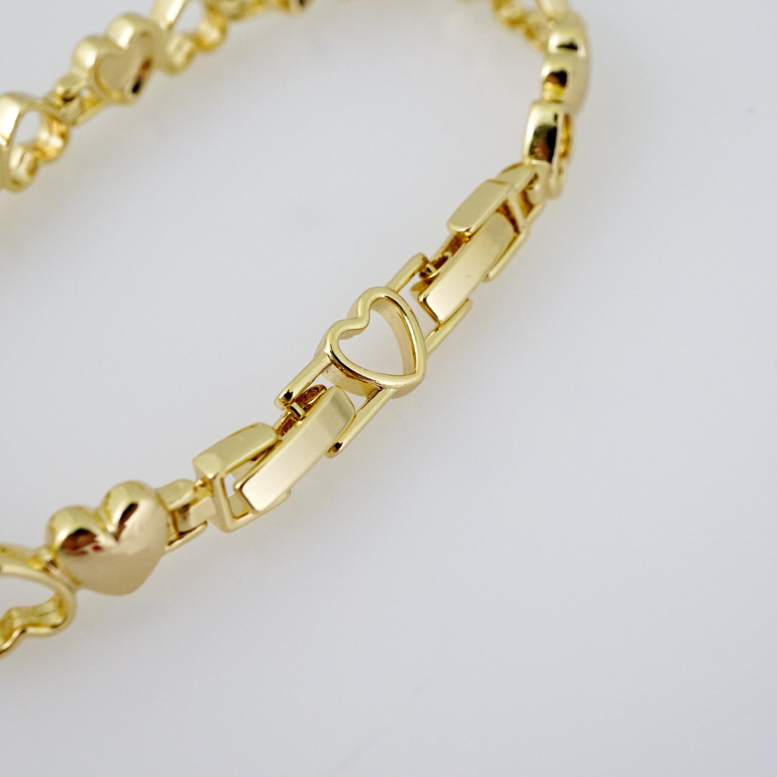 B1717 Bracelet - Pulseras - Plain - 14K Real Color - Image 3